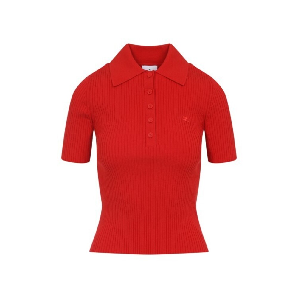 Courrèges Red Casual T-Shirt - NWT